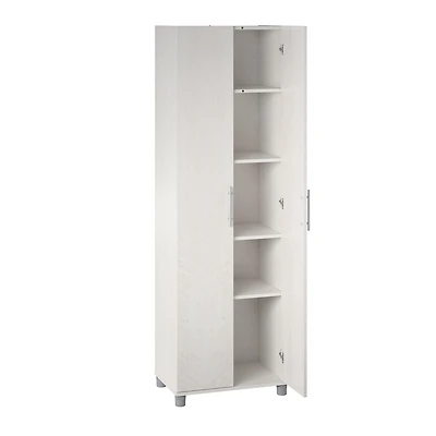 SystemBuild Camberly 24 pouces Armoire de rangement utilitaire, gris graphite