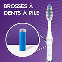 Brosses à dents à pile blanchissantes Oral-B Pulsar, souple 2 unités