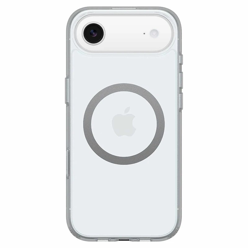 OtterBox Étui Symmetry Clear MagSafe avec Contrôle de la Caméra Clear with Bleu Tint (Clear) pour iPhone 17 Pro Max