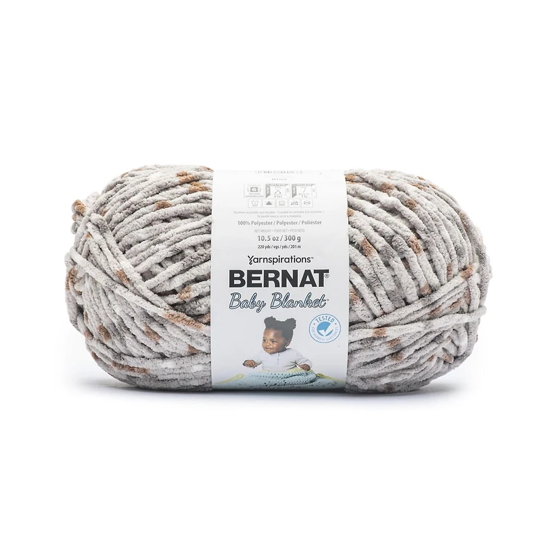 Bernat® Fil Baby Cover™, Polyester #6 Super Volumineux, 10,5oz/300g