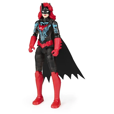 Batman, Figurine articulée Batwoman de 10 cm avec 3 accessoires mystère, pour les enfants à partir de 3 ans