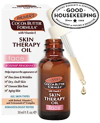 Palmer’s® Cocoa Butter Formula® Huile de Soin Réparatrice pour le Visage au Beurre de Cacao et de Vitamine E Parfum Rose Sauvage, 30ml