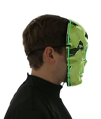 Façon de célébrer adulte unisexe Halloween EL fil espacé masque accessoire de déguisement Taille unique