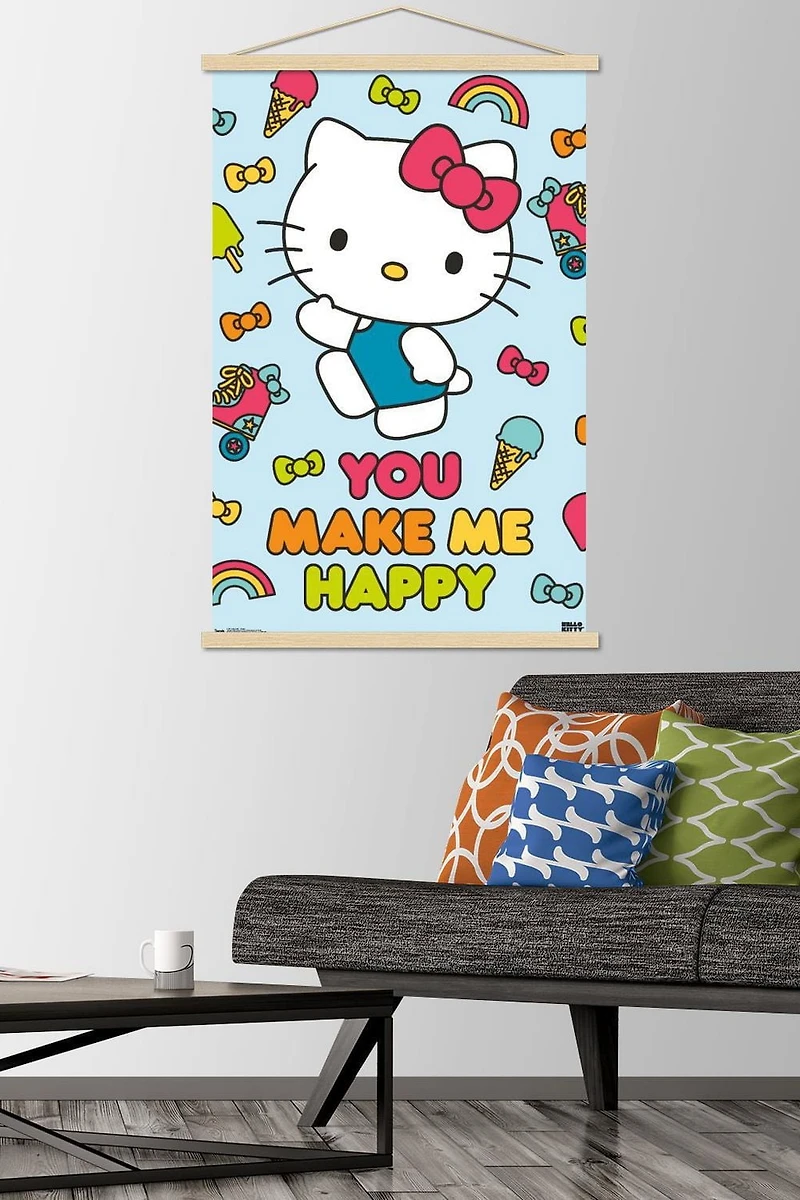 Bonjour Kitty - Heureux