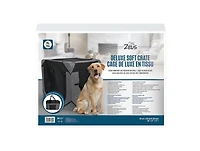 Cage de luxe Zeus en tissu, gris/noir, très grande