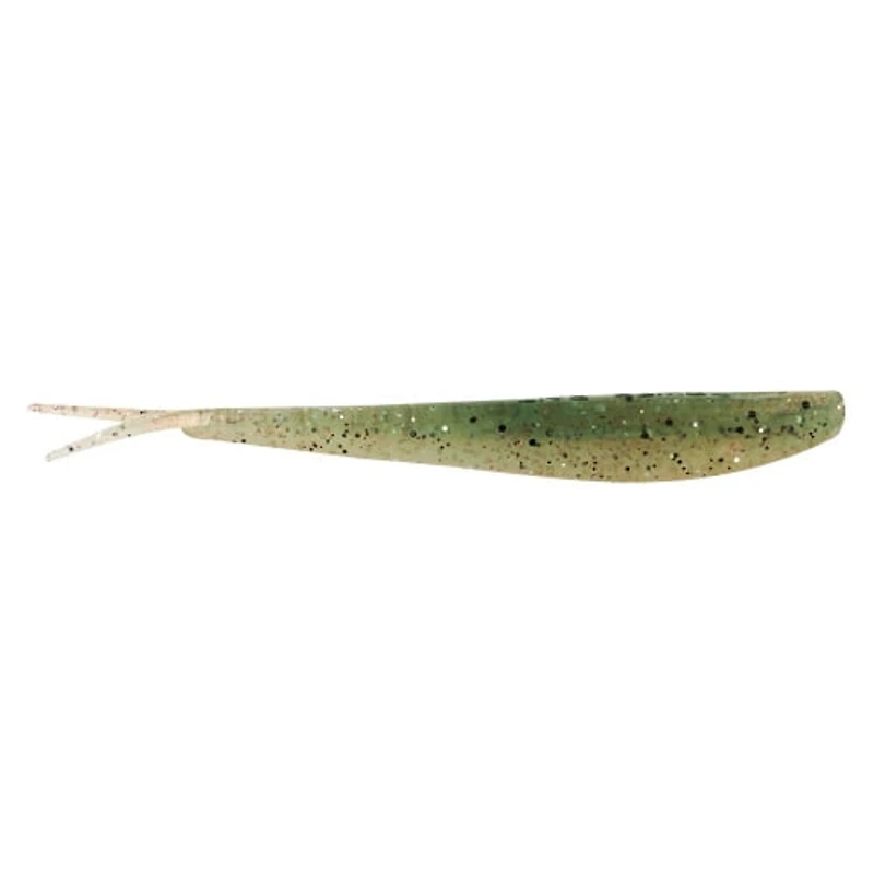 Berkley PBBMW2-ES PowerBait Minnow, 2" 18Pk, Emerald Shiner, Split tail design provides subtle presentation