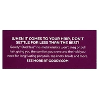 Goody Clear Polybands - 250Ct, Goody Elastics
