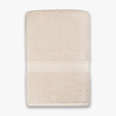 Drap de bain uni Mainstays Basics 100% coton 30x60