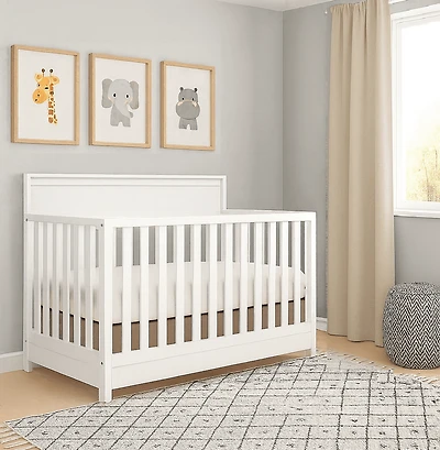 Lit de Bébé 4-en-1 avec Tiroir Brady de Concord Baby - blanc