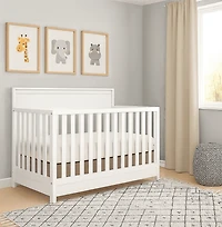 Lit de Bébé 4-en-1 avec Tiroir Brady de Concord Baby - Blanc