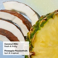 eos 100% Natural Lip Balm Sticks- Pineapple Passionfruit & Coconut Milk, All-Day Moisture, 4g, 2-Pack, Stick 2 Pack (8g)
