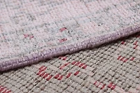 ECARPETGALLERY 5'0" x 8'2"  Casual Jules Oushak Hand-knotted Area Rug for Living Room, Dining Room and Bedroom in Grey