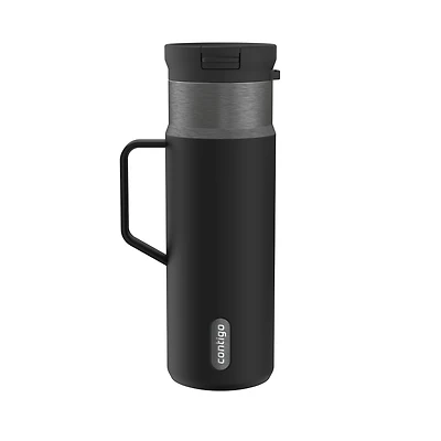 Contigo SnapSeal Insulated Stainless Steel Water Bottle with Side Handle, 20 oz (591 ml) – Leak-Proof, BPA-Free, Lead-Free, Dishwasher Safe
