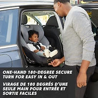 Baby Jogger City Turn Rotating Convertible Car Seat, Onyx Black