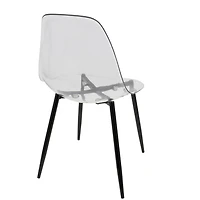 Chaise de salle à manger moderne milieu-du-siècle Clara, de LumiSource