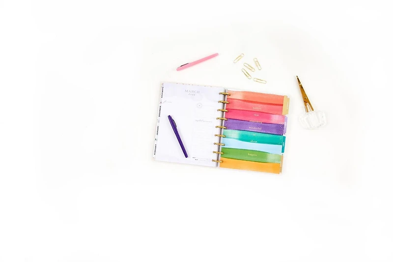 The Happy Planner Classic Shine Bright 18 Month Planner, July 2021 - December 2022, THP Shine Bright 18Mo Plnr