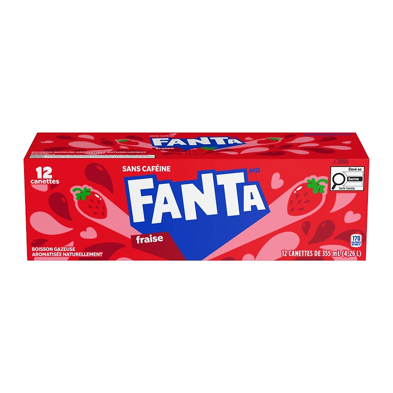 Fanta Strawberry, Fanta Strawberry 12x355ml cans