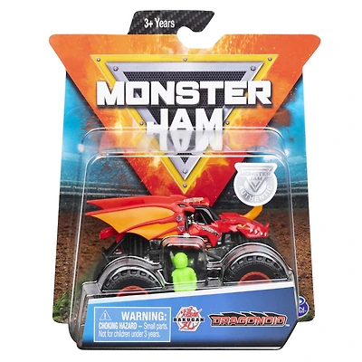 Monster Jam, Official Bakugan Monster Truck, Die-Cast Vehicle, Arena Favorites Series, 1:64 Scale