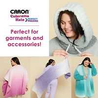 Caron® Colorama Halo™ #5 Bulky Blend Yarn, 8oz/227g 481 Yards, Caron Colorama Halo Yarn