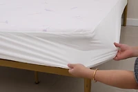 Earthy Comfort Lavender Mattress Protector - Full / Double