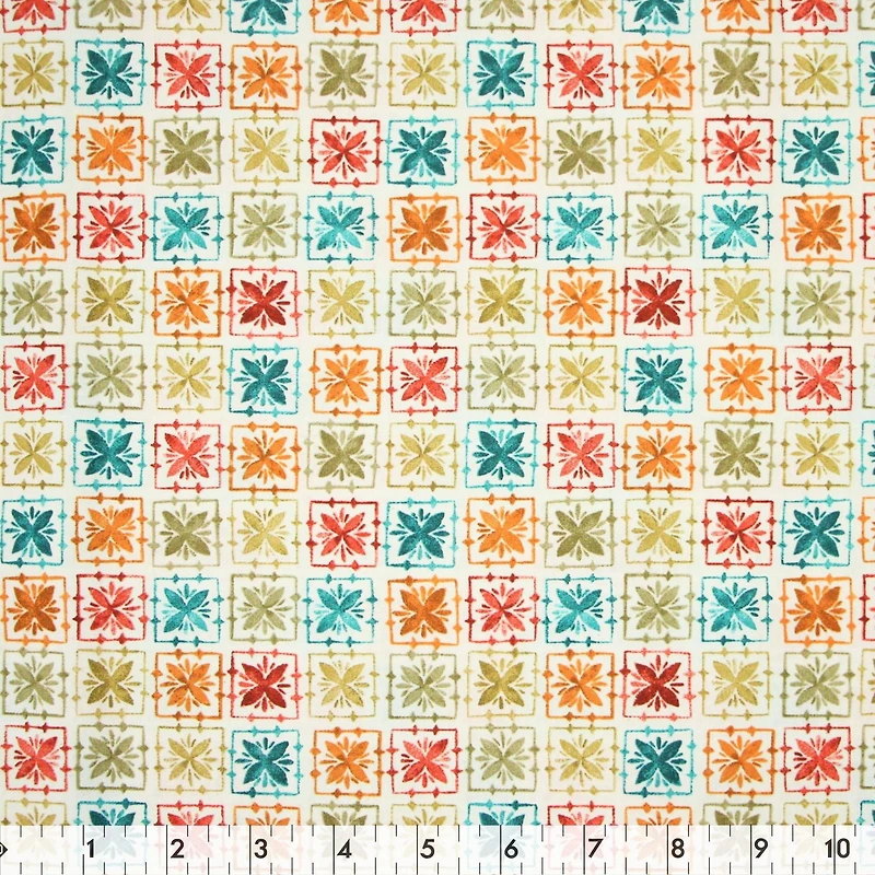 Fabric Creations Tissu de coton au mètre Karima blanc 109 cm (43")