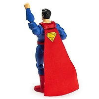 DC Comics, 4-Inch Superman Action Figure with 3 Mystery Accessories, for Kids Aged 3 and up