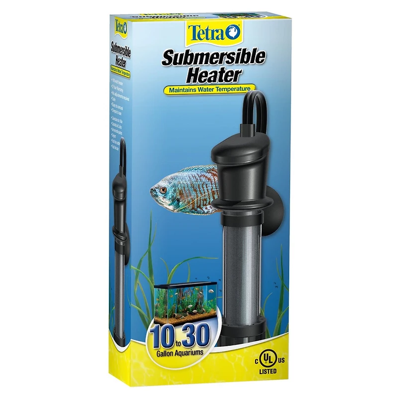 Chauffe-aquarium submersible Tetra 100W Pour aquarium de 10-30 gallon