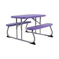 LIFETIME Children's Outdoor Picnic Table in Lavender