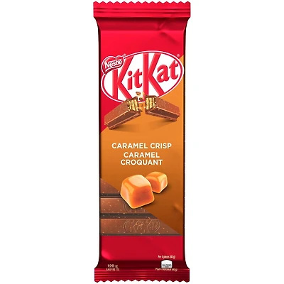 NESTLÉ® KITKAT® Caramel Crisp Wafer Bar 120 g, 120 GR