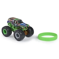 Monster Jam, Official El Toro Loco Monster Truck, Die-Cast Vehicle, Wreckless Trucks Series, 1:64 Scale