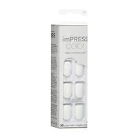 KISS ImPRESS Color - 30 faux ongles, courts Gel en minutes