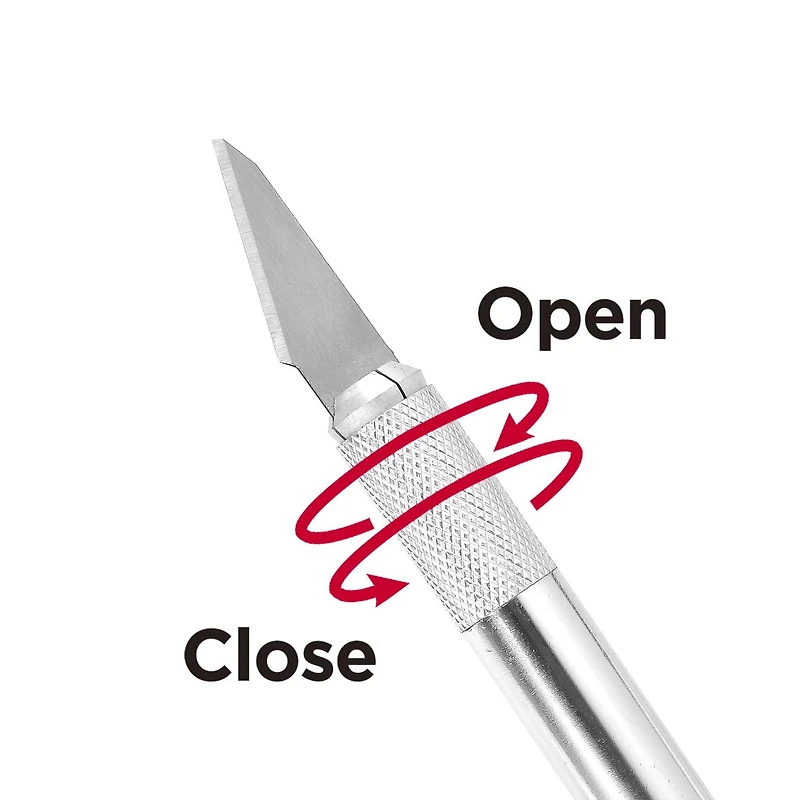 Swiss Tech Precision Knife with 4 Blades