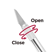 Swiss Tech Precision Knife, Includes 4 blades