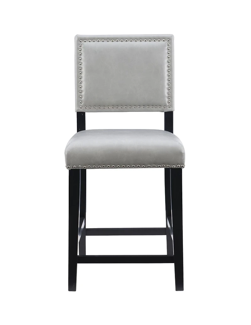 Tabouret de Comptoir Gris colombe Garland
