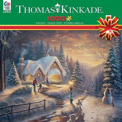 Thomas Kinkade Country Christmas Homecoming Puzzle 1000 pièces