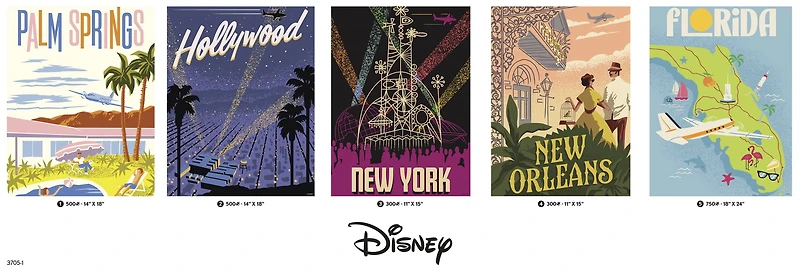 Ceaco - Disney / PIXAR - Extraits de films - Puzzle 2000 pièces