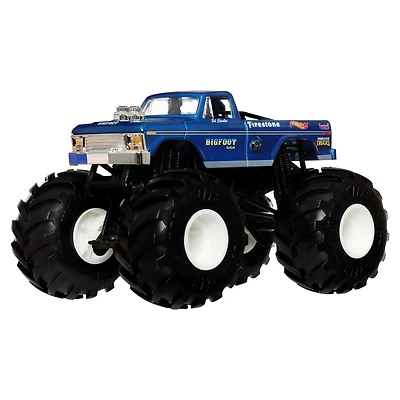 Hot-Wheels-Monster-Trucks,-Oversized-Monster-Truck-in-1:24-Scale