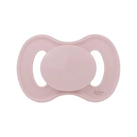 Lullaby Planet Pacifiers 2 Pack | Adorable Round Latex Design | Functional Fashionable & Comfortable Design | Rose Quartz & Elderberry | 0-6 Months