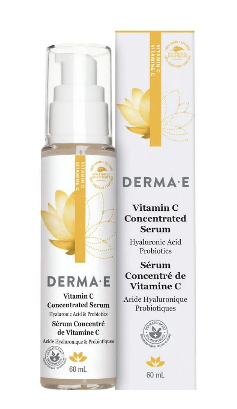 Sérum à la vitamine C avec acide hyaluronique Hydratant et éclatant, 60 ml
