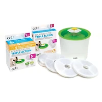 Filtres Catit à triple action pour abreuvoir, paquet de 5