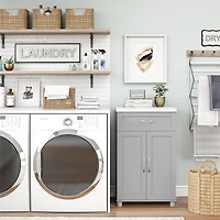 Systembuild Evolution Lory Framed 2 Door/1 Drawer Base Cabinet, White