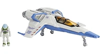 Disney Pixar Lightyear Hyperspeed Series Xl 15 Spaceship & Buzz Lightyear Figure