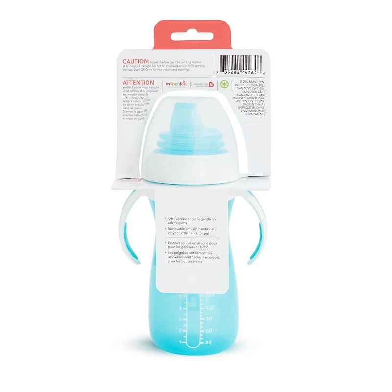 Tasse de transition Gentle Munchkin, 10 oz, la couleur peut varier