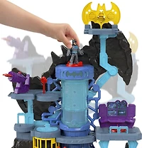 Imaginext DC Super Friends Bat-Tech Batcave Batman Figure Playset with Lights & Sounds