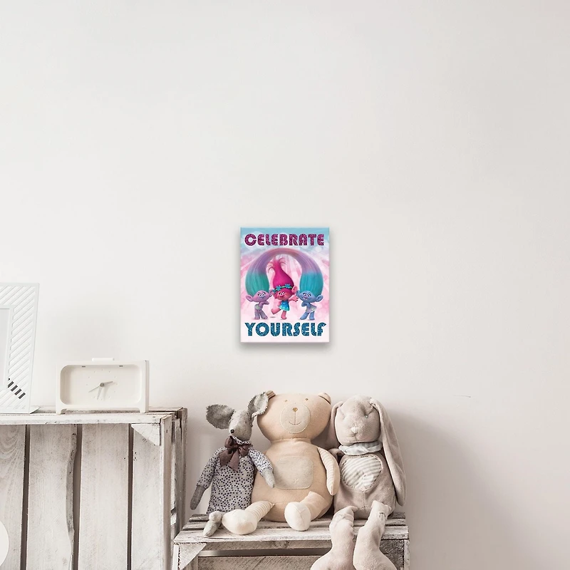 Artissimo Designs Celebrate Yourself Printed Canvas - 6.5W x 8.5H x .5D