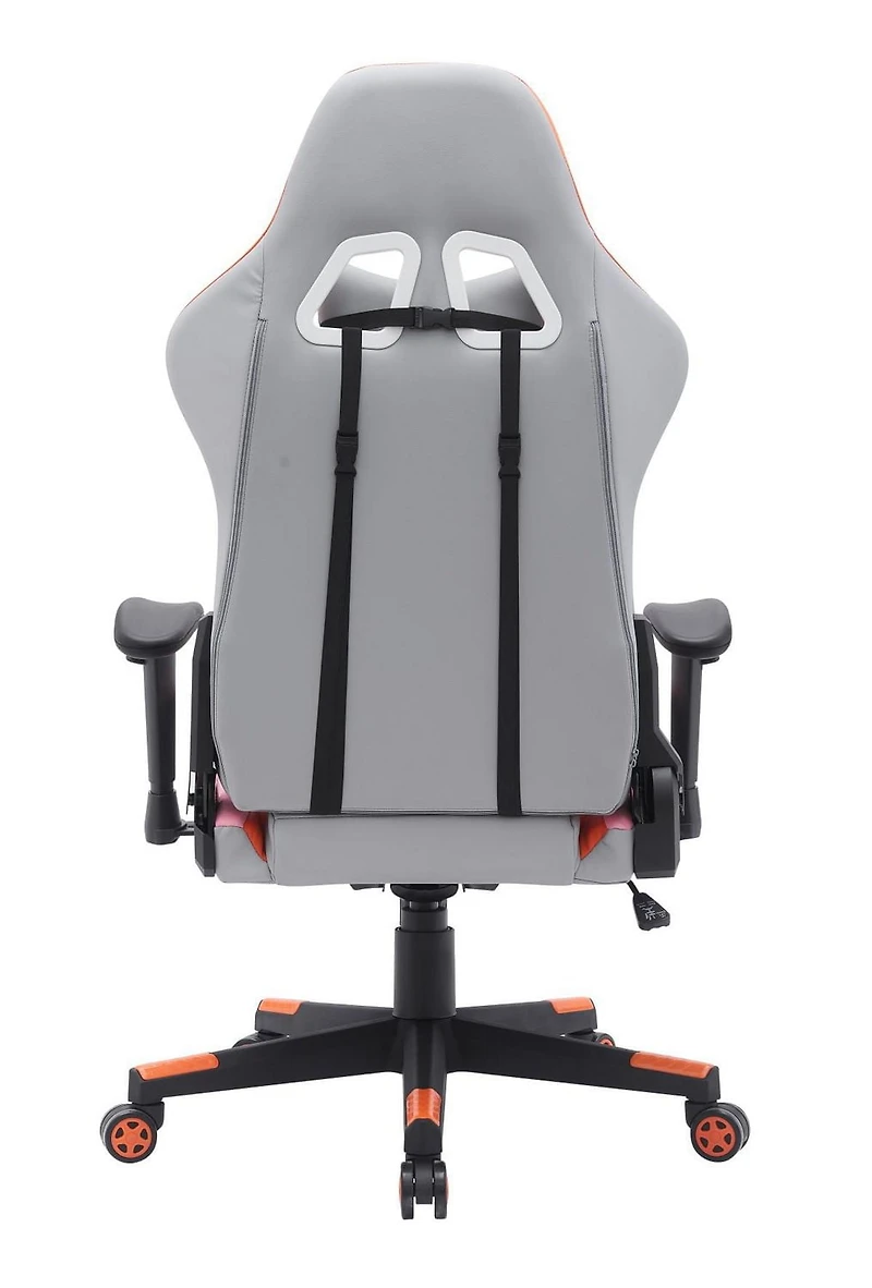 Chaise de Jeu Zoya, Gris/Orange