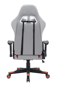Chaise de Jeu Zoya, Gris/Orange