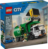 LEGO City Recycling Truck Toy - Building Set for Boys & Girls, Ages 7+ - Trash Truck Toy W/ Garbage Loading Function - Birthday Gift Ideas for Kids - 60495