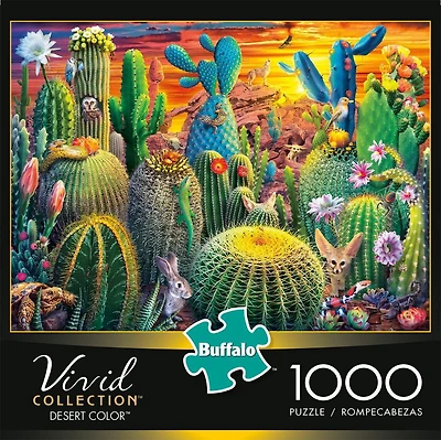 Buffalo Games Vivid Series Desert Color 1000 Piece Jigsaw Puzzle