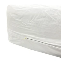 Protège-matelas en vinyle imperméable Mainstays avec fermeture à glissière Lit d'une place